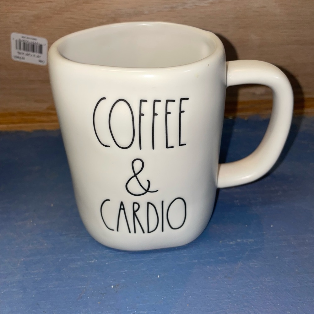 Rae dunn coffee & cardio - yes